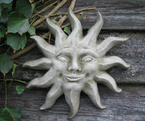 KPQ37 Spikey Sun Plaque KPQ37 Spikey Sun Plaque